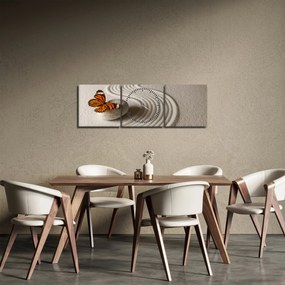 Tablou - Liniște în suflet (cu ceas) (90x30 cm)