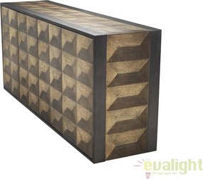 Comoda design LUX din furnir de stejar Gregorio 112010 HZ