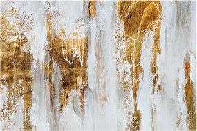 Tablou - Abstract auriu (90x60 cm)