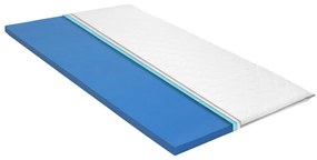 vidaXL Topper saltea, 140x200 cm, spumă cu memorie Visco, 6 cm