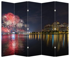 Paravan - artificii in Singapur (210x170 cm)