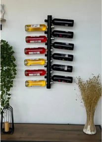 Raft de perete/suport vinuri, Wine Stand Homs, metal