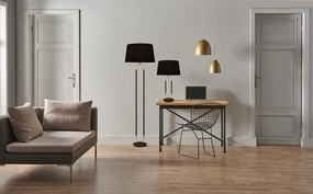 Lampadar, Lampa de podea decorativa design elegant Jazz negru