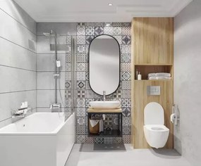 Maner de sustinere Deante Vital crom 2 in 1.