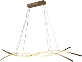 Lustră LED dimabilă aplicată LED/80W/230V 3000-6500K + telecomandă