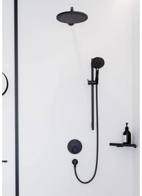 Para de dus, Hansgrohe Raindance Select S 120, 3 tipuri de jet, negru mat, 26530670