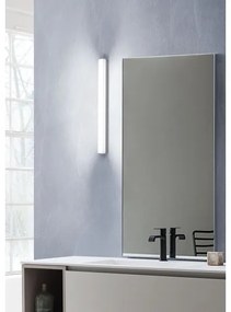 Redo 01-2330 - Oglindă iluminată cu LED pentru baie TASK, 18 W, 230 V, 90 cm, IP44, crom