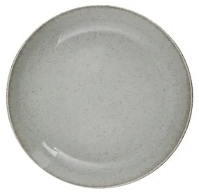 Set veselă 24 piese, verde, din porțelan