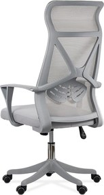 RESIGILAT - Scaun de birou din mesh OFF 431 gri deschis