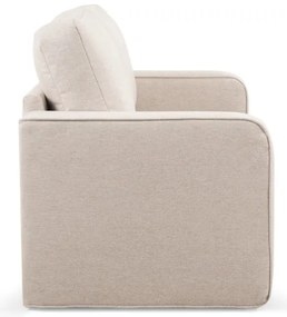 Canapea bej extensibilă 160 cm Come – Bobochic Paris