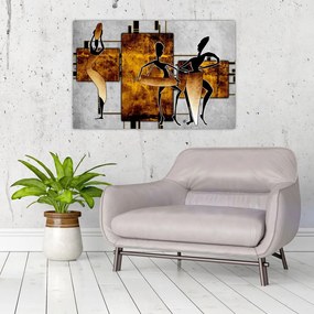Tablou - Motiv cultura africană (90x60 cm)