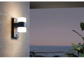 Eglo 96276 - LED Corp de iluminat perete exterior cu senzor ATOLLARI 2xLED/6W