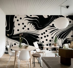 Fototapet, Modern Graphic, Graphite, Rebel Walls