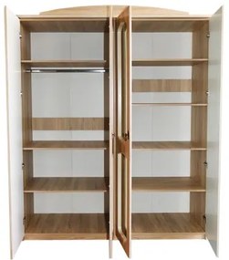 Dormitor Roma Sonoma cu pat 160x200 cm
