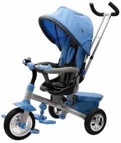 Tricicleta Baby Mix pentru copii 3in1 Typhoon 360°albastru
