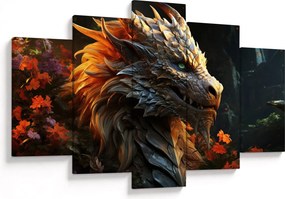 Tablou - Dragon (150x105 cm)