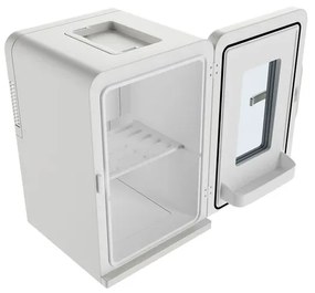 Mini frigider 2in1 15 litri cu functie de racire si incalzire, alb