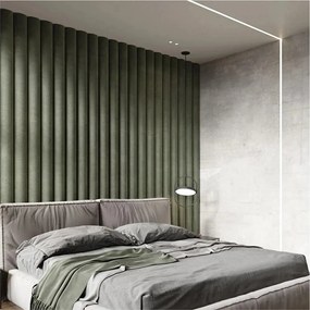 Profil LED Aluminiu Incastrat – Finisaj Glet, 2m, 1,5 cm Rigips