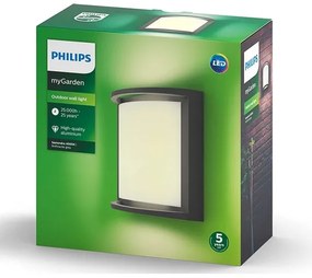 Aplică LED de exterior LED/12W/230V IP44 Philips Massive 17391/93/P3