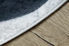 BAMBINO 2139 cerc covor lavabil - Fotbal pentru copii anti-alunecare - negru / alb - SECUNDAR-COTATI PRODUSUL