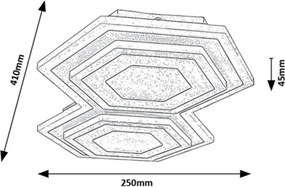 Plafoniera LED CCT Bitsi