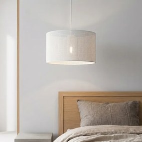 Brilagi - Lustră suspendată pe cablu SIRIJA MODERN 1xE27/60W/230V Ø 35 cm alb