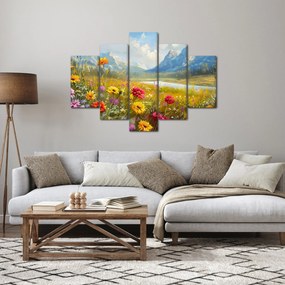 Tablou - Peisaj pictat (150x105 cm)