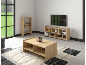 Set mobilier pentru living Sakeko 4 (stejar zafir) . 1094071