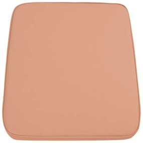 Perna de scaun pentru exterior VIREON 44x45 cm, maron-portocaliu