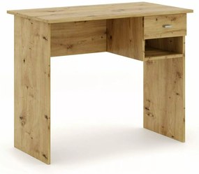 Birou cu placa in decor stejar artisan B-011