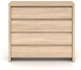Comodă Kaspian KOM4S (Stejar sonoma). Promo -36%. 798006