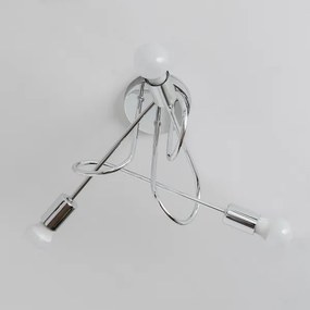 Lustră aplicată OXFORD 3xE27/15W/230V crom lucios