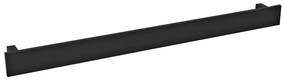 SAPHO PX079 Suport pentru prosoape, 80 x 6 cm,negru mat