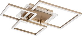 Rabalux 71488 - plafonieră LED OTTAVIA LED/40W/230V 3000K 50x50 cm auriu
