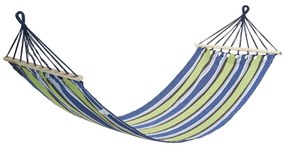 Hamac Blue Stripes, Heinner, 200x80 cm, albastru