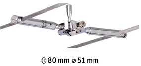 Paulmann 94147 - Spot LED GU5,3/10W TOGO 12V crom mat satinat