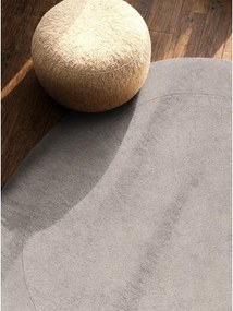 Covor gri țesut manual rotund din amestesc de lână ø 160 cm Kari Organic – Villeroy&amp;Boch