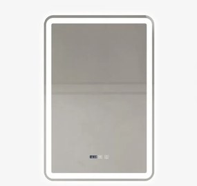 Oglindă Baie LED și Dezaburire Elit's Premium cu Senzor Touch, Lumina Rece, Caldă și Neutră, 60x100cm