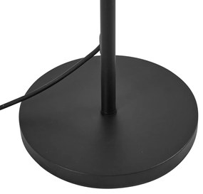 Lampă de podea de exterior neagră cu abajur din frânghie neagră IP44 - Virginia Jayla