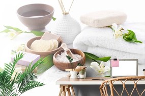 Fototapet autoadeziv spa natura moartă