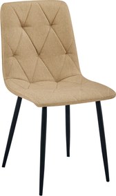 Scaun de masa LIBRA maro cu picioare negre