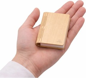 Decorațiune luminoasă în culoare naturală portabilă cu USB BookLight – Gingko