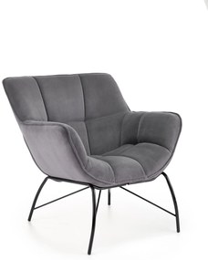 Fotoliu Betali (gri + negru). 1028142