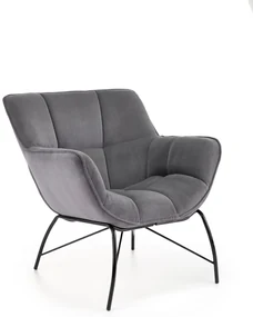 Fotoliu Betali (gri + negru). Promo -6%. 1028142