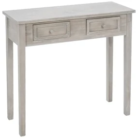 Birou din lemn CHARME cu 2 sertare, 80 x 30 x 76 cm
