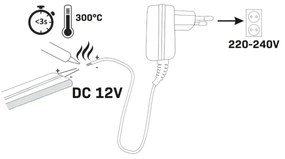 Benzi LED NEON 5 m LED/27W/12V 4.000K IP65