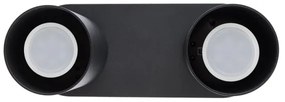 Plafonieră CREEP 2xGU10/25W/230V negru