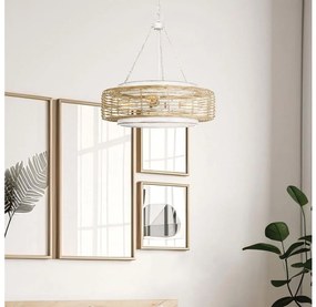 Quoizel QZ-WAYLON-4P-AWH - Lustră cu lanț WAYLON, 4x E27/60W/230V, Ø 50,4 cm