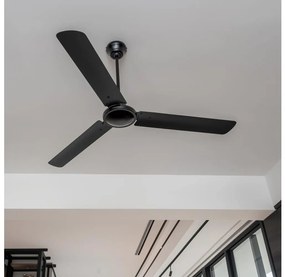 ZEVENTI - Ventilator de tavan TOFINO negru