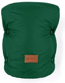 PETITE&MARS - Set sac de iarnă 3în1 JIBOT + mânuși cărucior verde